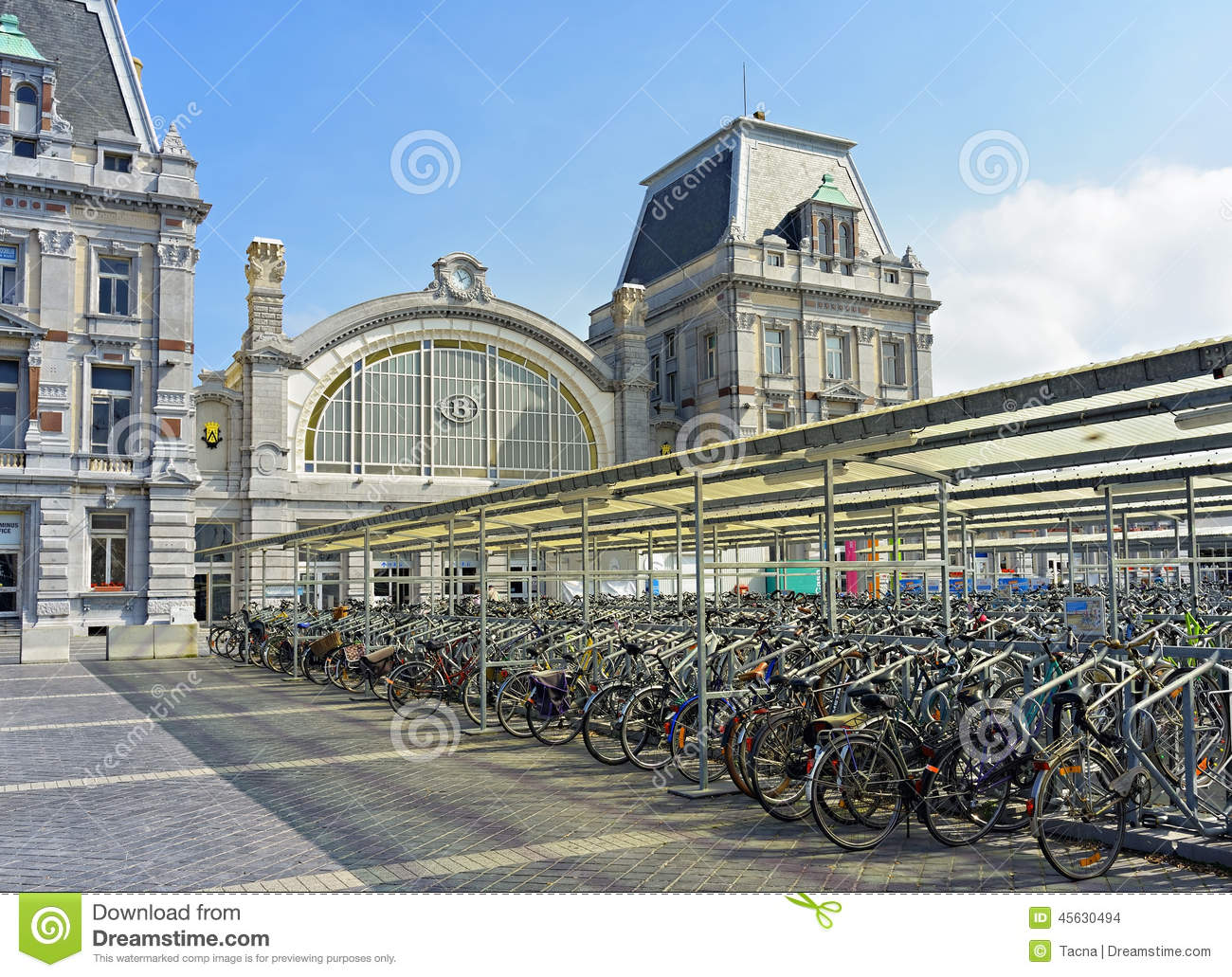 bicycles-front-central-railway-station-ostend-belgium-september-was-built-currently-under-45630494